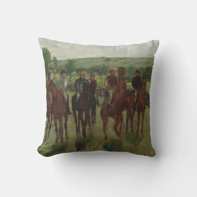 Edgar Degas | Riders Kussen (Voorkant)