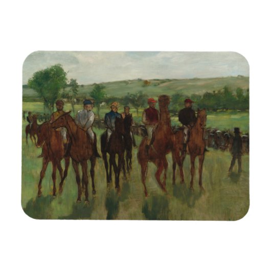 Edgar Degas | Riders Magneet (Horizontaal)