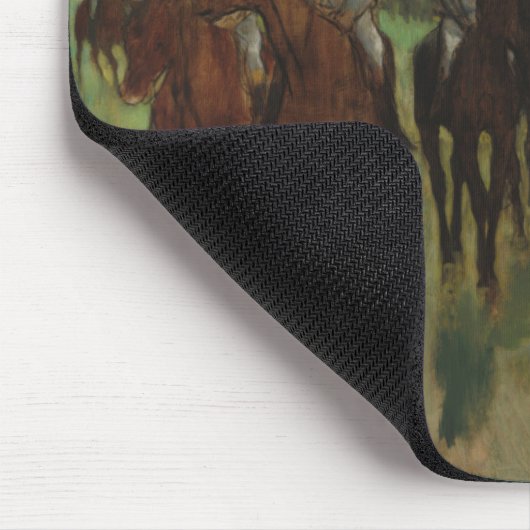 Edgar Degas | Riders Muismat (Hoek)