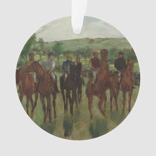 Edgar Degas | Riders Ornament (voorkant)