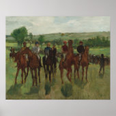 Edgar Degas | Riders Poster (Voorkant)