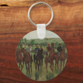 Edgar Degas | Riders Sleutelhanger (Voorkant)