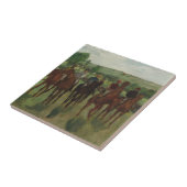 Edgar Degas | Riders Tegeltje (Zijkant)