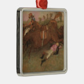 Edgar Degas | Scène uit de Steeplechase Metalen Ornament (Rechts)