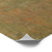 Edgar Degas | Scène uit de Steeplechase Poster (Hoek)