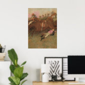 Edgar Degas | Scène uit de Steeplechase Poster (Thuiskantoor)