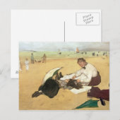 Edgar Degas | scène van het Strand Briefkaart (Voorkant / Achterkant)