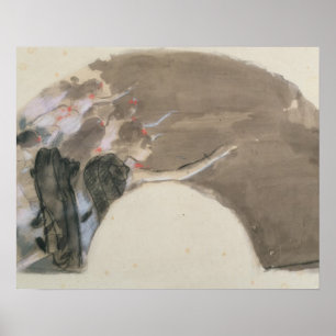 Edgar Degas Schets voor een ventilator, c.1879 Poster