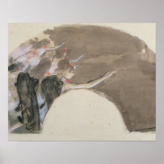 Edgar Degas | Schets voor een ventilator, c.1879 Poster (Voorkant)