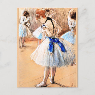 Edgar Degas schilderij, Danser, 1880 Briefkaart