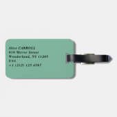 Edgar Degas - Schommelende danseres / Danseres in  Bagagelabel (Achterkant horizontaal)