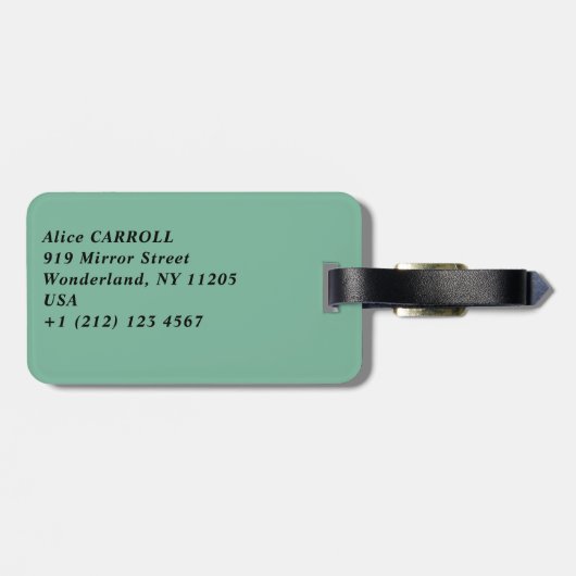 Edgar Degas - Schommelende danseres / Danseres in Bagagelabel (Achterkant horizontaal)