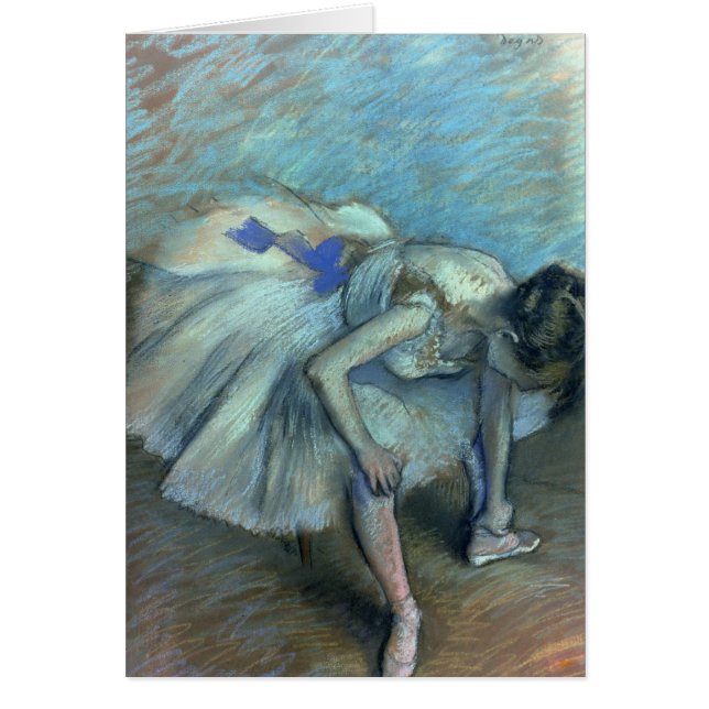 Edgar Degas | Seated Dancer, c.1881-83 (Voorkant)