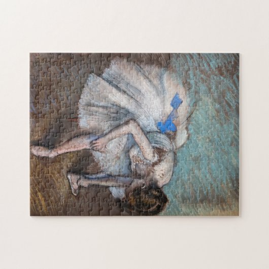 Edgar Degas - Seated Dancer Legpuzzel (Horizontaal)