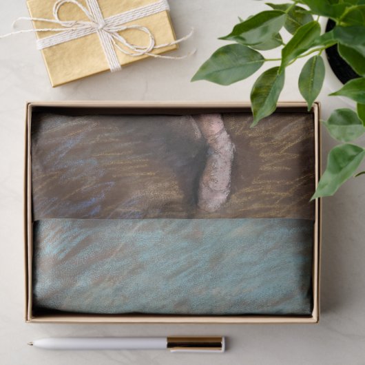 Edgar Degas - Seated Dancer Tissuepapier (Geschenk)