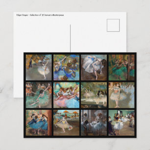 Edgar Degas - Selectie Meesterwerk Danseressen Briefkaart