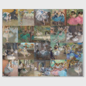 Edgar Degas - Selectie van dansersmeesterwerk Cadeaupapier (Vlak)