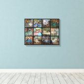 Edgar Degas - Selectie van dansersmeesterwerken Canvas Afdruk (Insitu (Houten vloer))