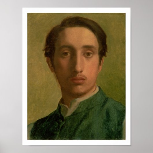 Edgar Degas | Selectief Portret Poster (Voorkant)