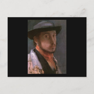 Edgar Degas Self Portrait Briefkaart