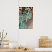 Edgar Degas - Slingerige Danseres / Danseres in he Poster (Keuken)