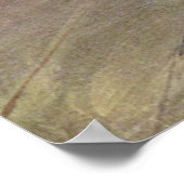 Edgar Degas Star of Ballet w/ Flowers 1878 pastel Poster (Hoek)