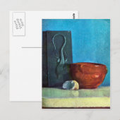 Edgar Degas - Stilleven met hagedis Briefkaart (Voorkant / Achterkant)