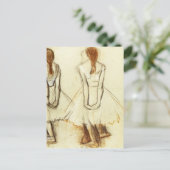 Edgar Degas: Studie naar de kleine danseres Briefkaart (Staand voorkant)