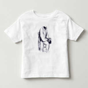 Edgar Degas   Studie naar een portret van Manet Kinder Shirts