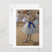Edgar Degas | Studie van een danser | Nieuw adres Aankondigingskaart (Voorkant / Achterkant)