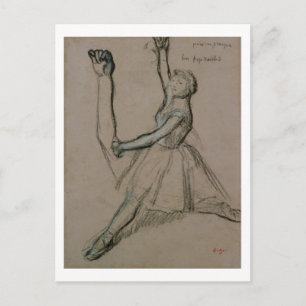 Edgar Degas   Studie van een danseres Briefkaart