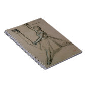 Edgar Degas | Studie van een danseres Notitieboek (Rechterzijde)
