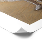 Edgar Degas | Studie van een danseres Poster (Hoek)