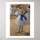 Edgar Degas | Studie van een danseres Poster (Voorkant)
