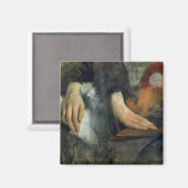 Edgar Degas | Studie van Hands, 1859-60 Magneet (Voorkant / Achterkant)