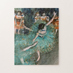Edgar Degas - Swaying Dancer. Dancer in het groen Legpuzzel