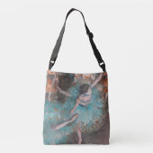 Edgar Degas Swaying Dancer Green Dancer Crossbody Tas (Achterkant)