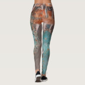 Edgar Degas Swaying Dancer Green Dancer Leggings (Achterkant)