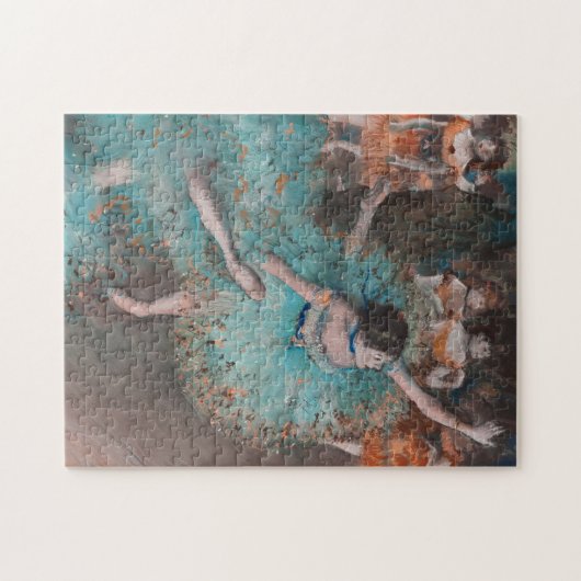 Edgar Degas Swaying Dancer Green Dancer Legpuzzel (Horizontaal)
