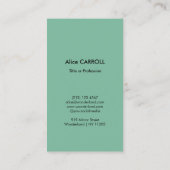 Edgar Degas - Swaying Dancer - QR-code Visitekaartje (Achterkant)