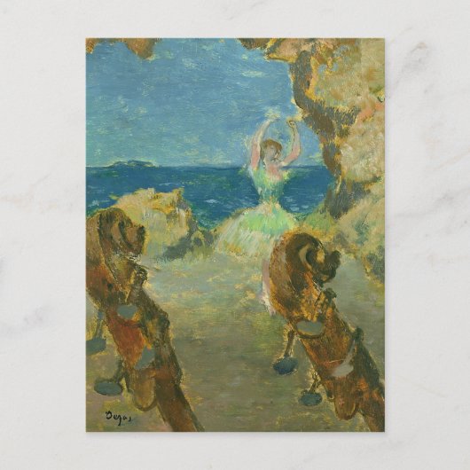 Edgar Degas | The Ballet Dancer, 1891 Briefkaart (Voorkant)