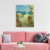 Edgar Degas | The Ballet Dancer, 1891 Canvas Afdruk (Insitu (Woonkamer))