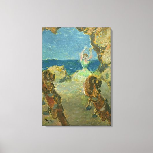 Edgar Degas | The Ballet Dancer, 1891 Canvas Afdruk (Voorkant)