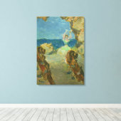 Edgar Degas | The Ballet Dancer, 1891 Canvas Afdruk (Insitu (Houten vloer))