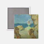 Edgar Degas | The Ballet Dancer, 1891 Magneet (Voorkant / Achterkant)
