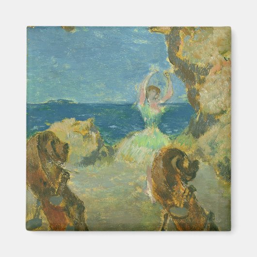 Edgar Degas | The Ballet Dancer, 1891 Magneet (Voorkant)
