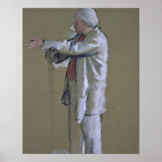 Edgar Degas | The Ballet Master, 1875 (pastel) Poster (Voorkant)