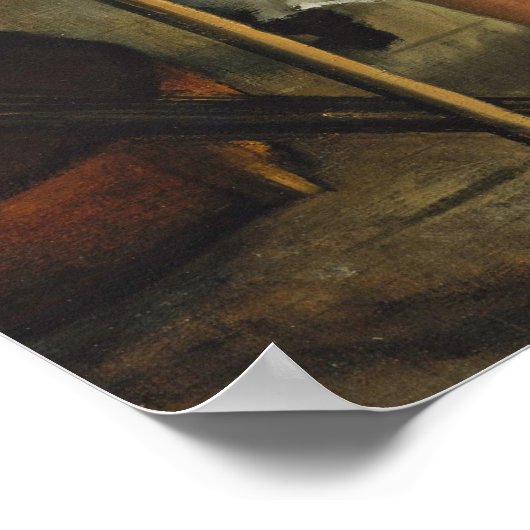 Edgar Degas the Dance Class Ballerina Painting Poster (Hoek)