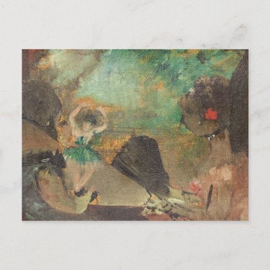 Edgar Degas | The Loge, c.1883 Briefkaart (Voorkant)