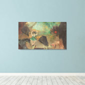 Edgar Degas | The Loge, c.1883 Canvas Afdruk (Insitu (Houten vloer))